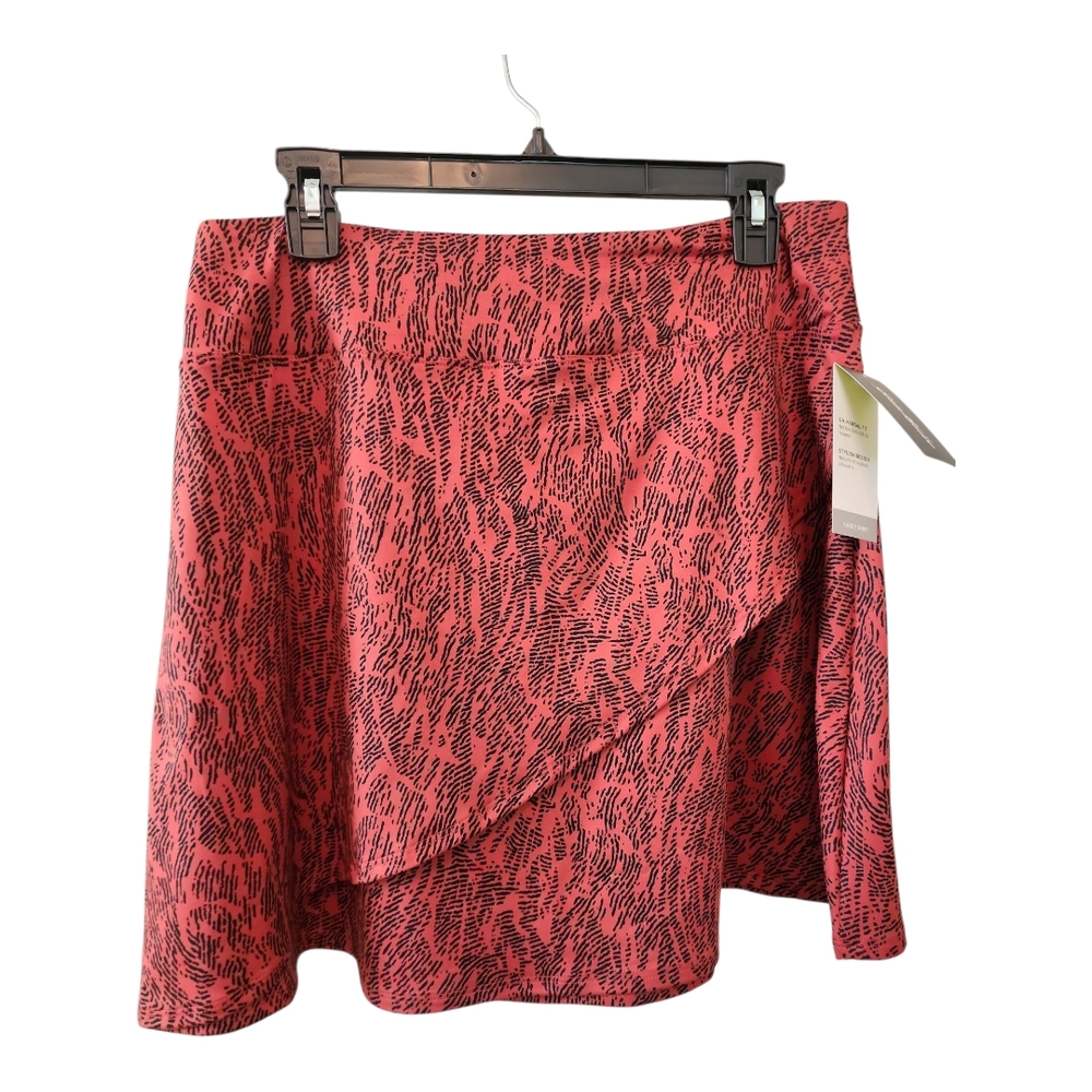 NWT Eddie Bauer Pink Mini Wrap Skirt